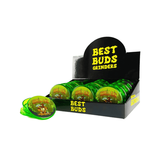 Best Buds Plastic Grinder Gorilla Glue 3 Parts – 50mm